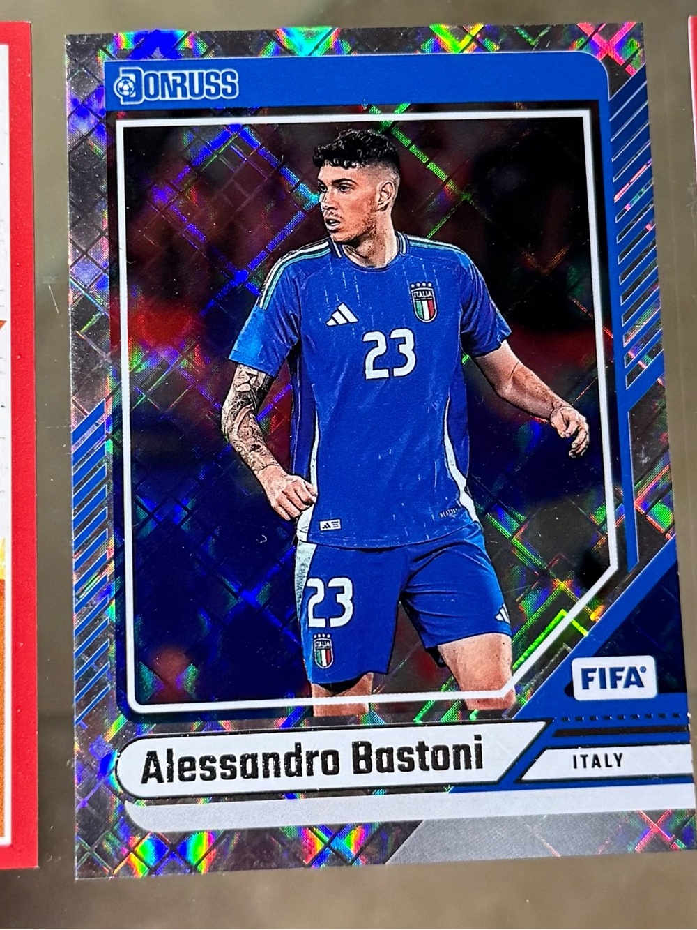 3 Italy National Team soccer card lot FIFA World Cup Monopoly Donruss